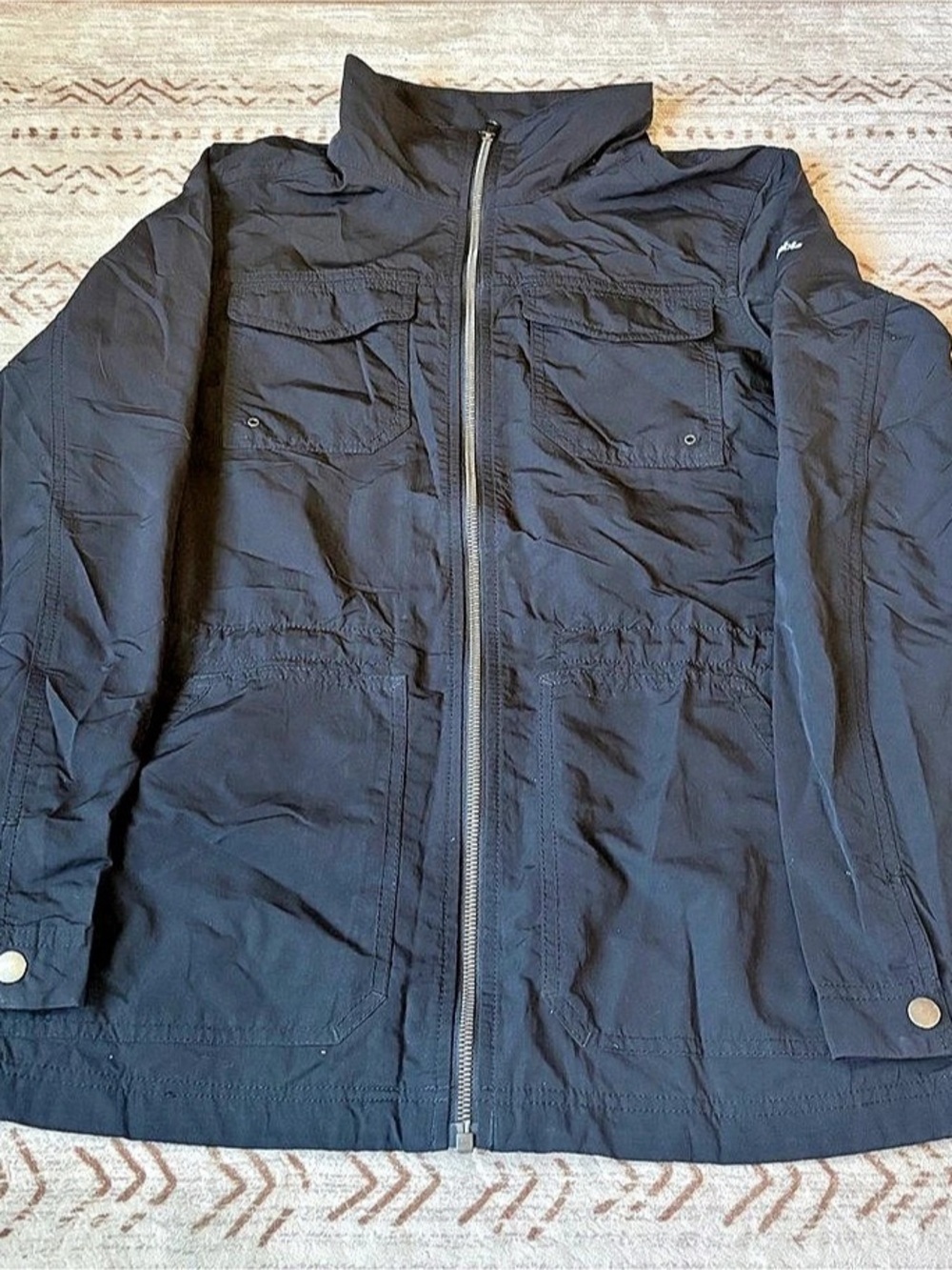 Columbia Black Lightweight Jacket Size Large